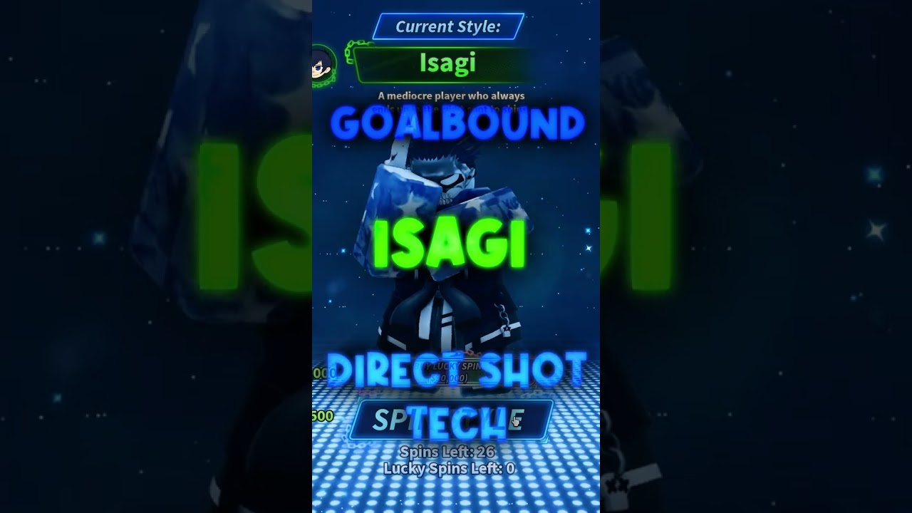Isagi direct shot is INSANE💀 (Goalbound)