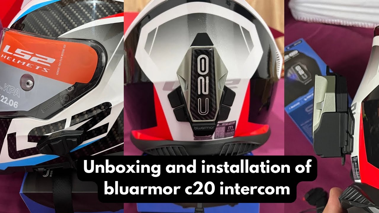 Bluarmor c20 intercom | unboxing | Installation |