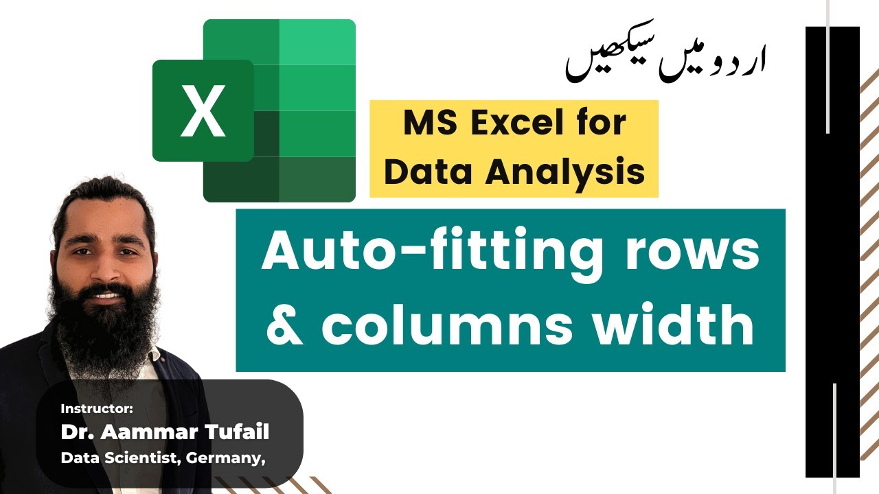 Auto Fitting Rows and Columns in Microsoft Excel