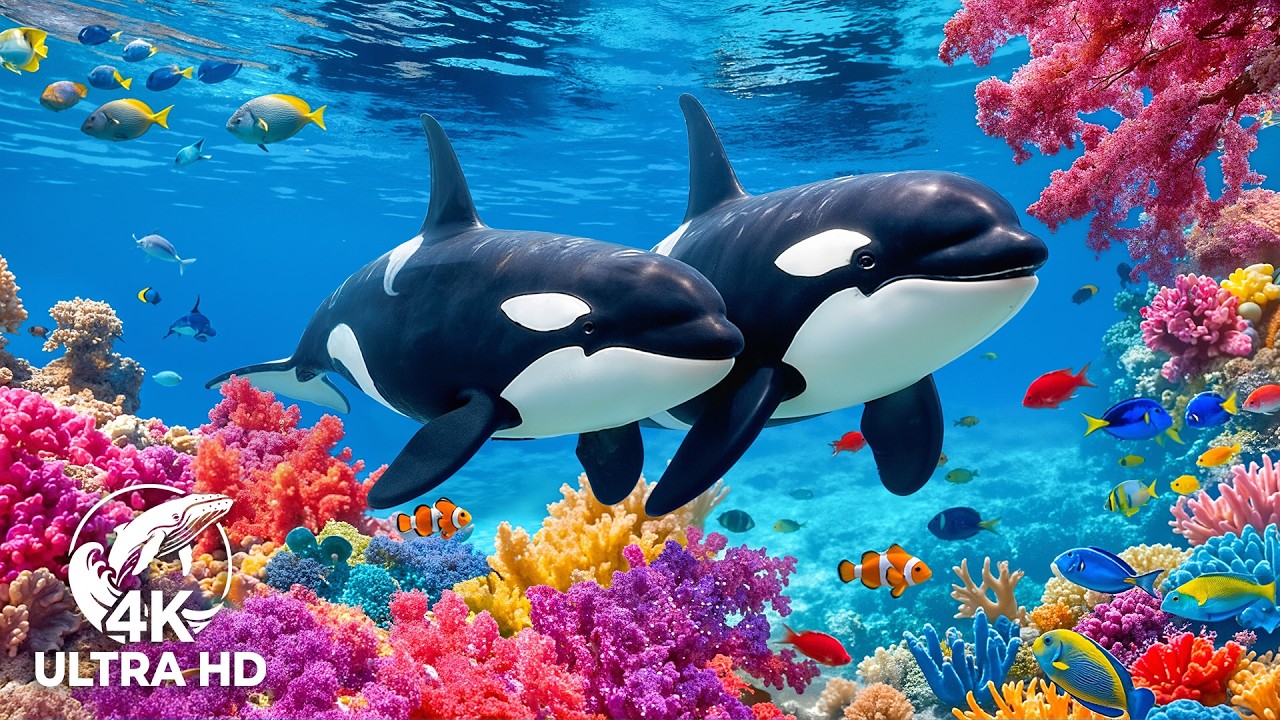 Amazing 4K Ocean Adventure — Explore Majestic Sea Life in Stunning Ultra HD World