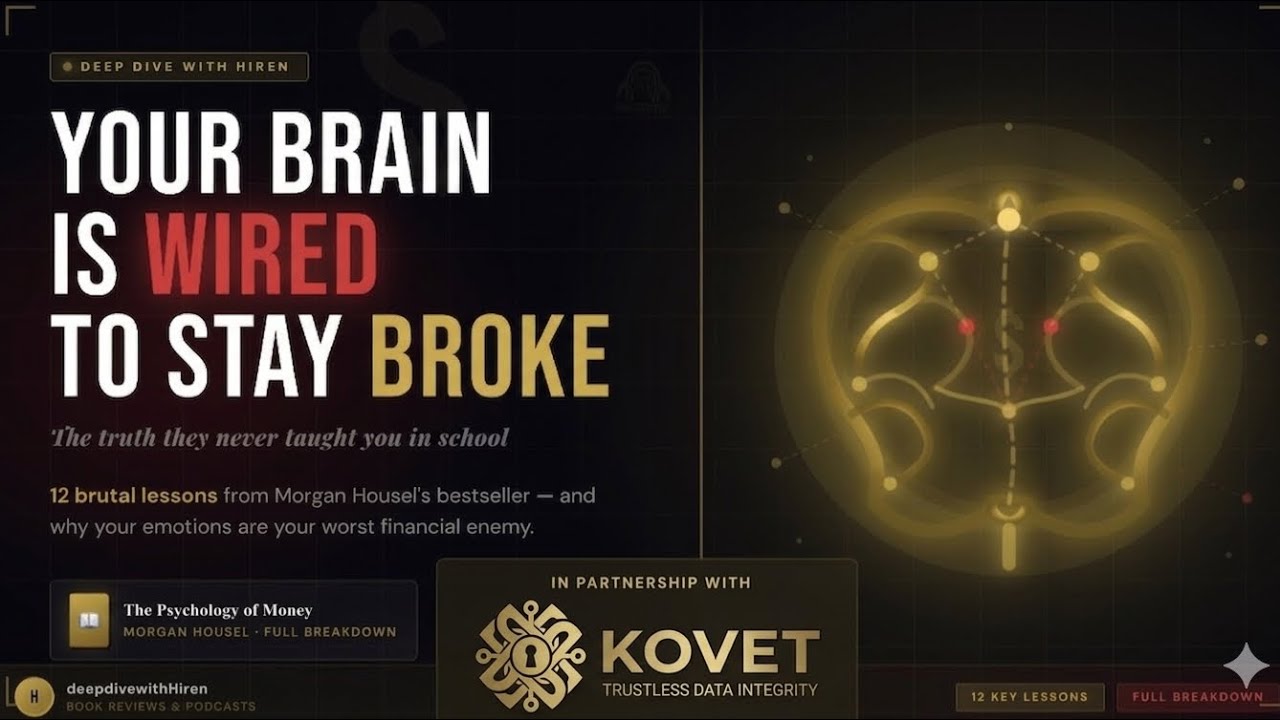 The Psychology of Money 5 minutes Summary — The Book That Changed How I Think About Wealth