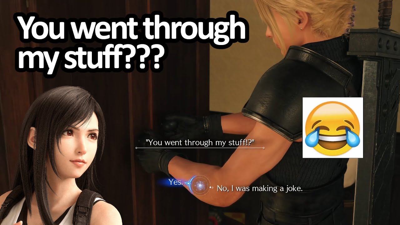 Funny Scenes in FF7 Rebirth 🤣🤣