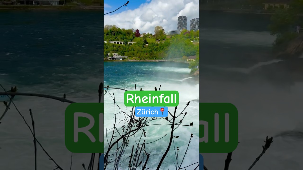 #nature#waterfall#zurich#Rheinfall#آبشار خطی راین#