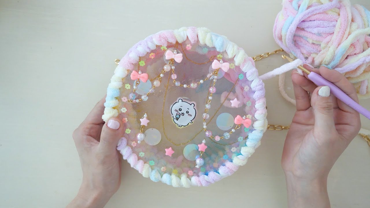 レジンでちいかわのショルダーバッグ作ってみた【 こうじょうちょー  】