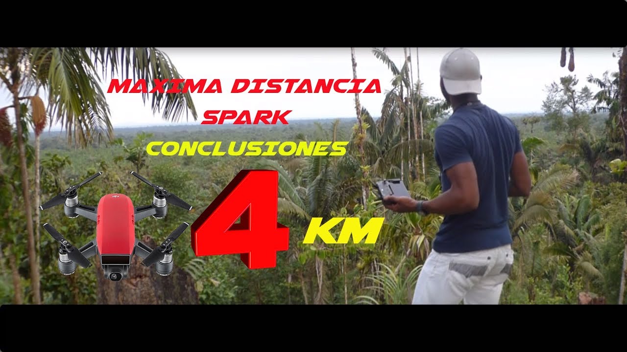 4 KM DISTANCIA total 8KM CON EL SPARK, CONCLUSIONE en ESPAÑOL