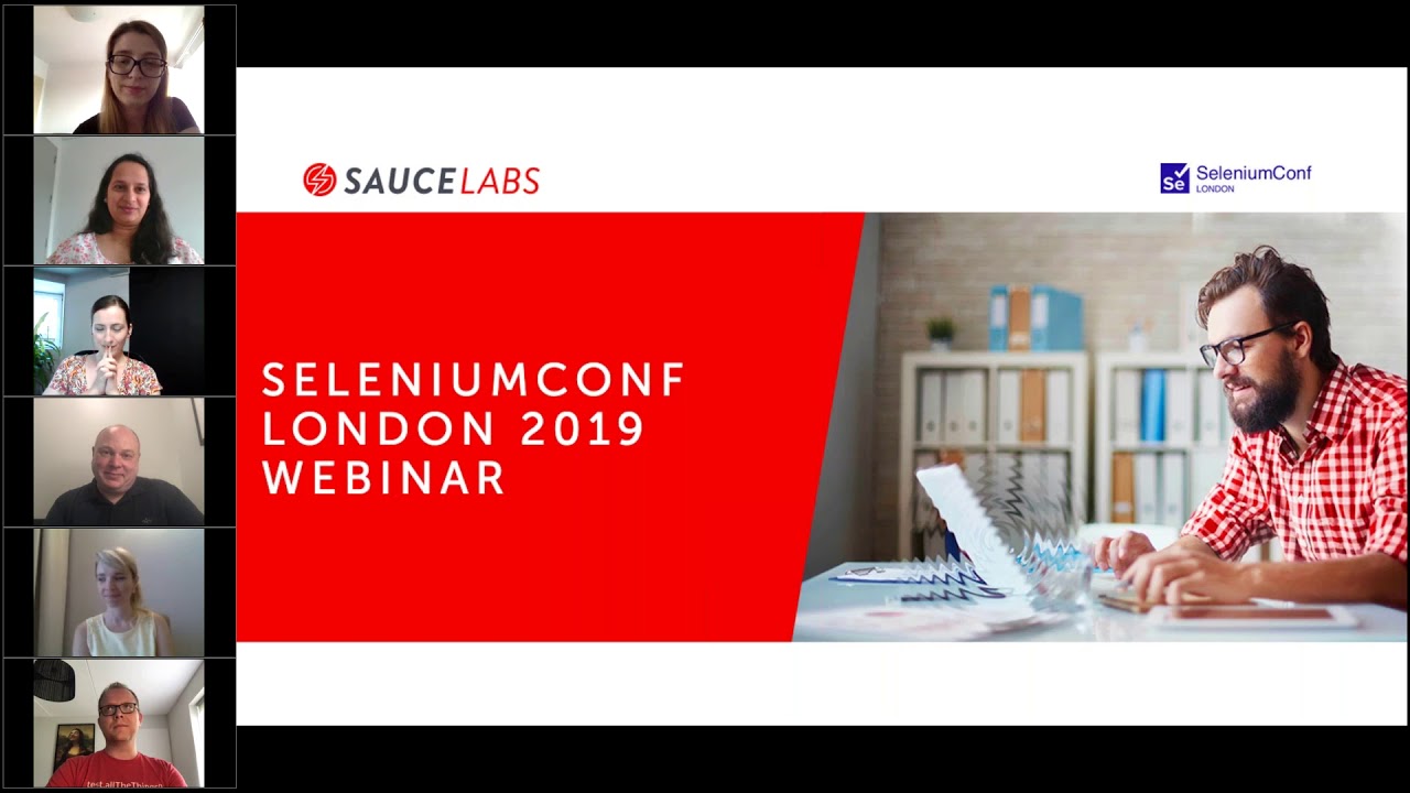 SeleniumConf London 2019 Webinar