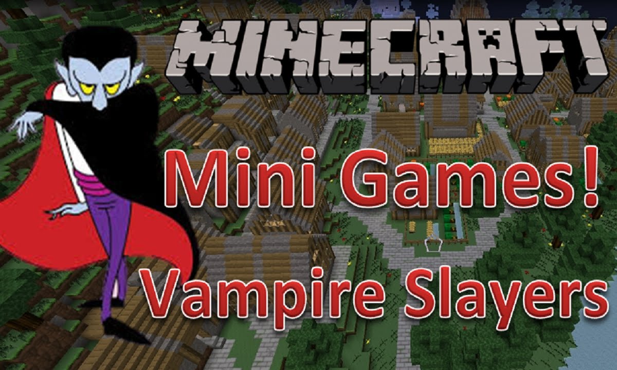 Minecraft PC Mini Games | Buffy The Vampire Slayers | With PBJellyGames and WeeWeeGaming
