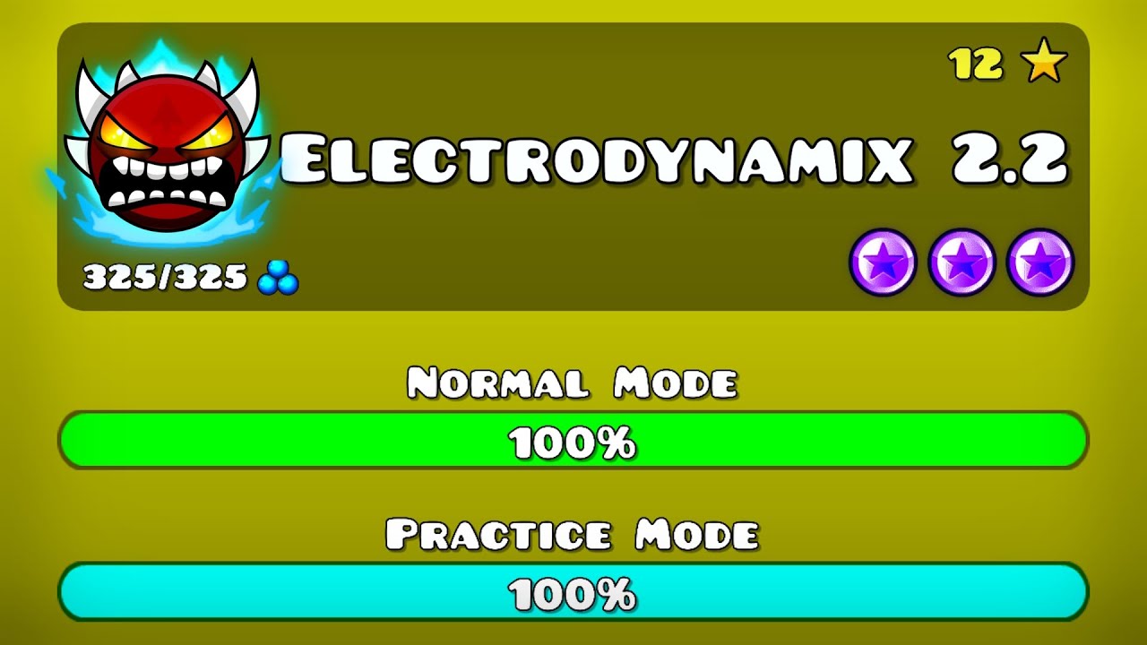 Я сделал Electrodynamix в версии 2.2 [12-часовое испытание]
