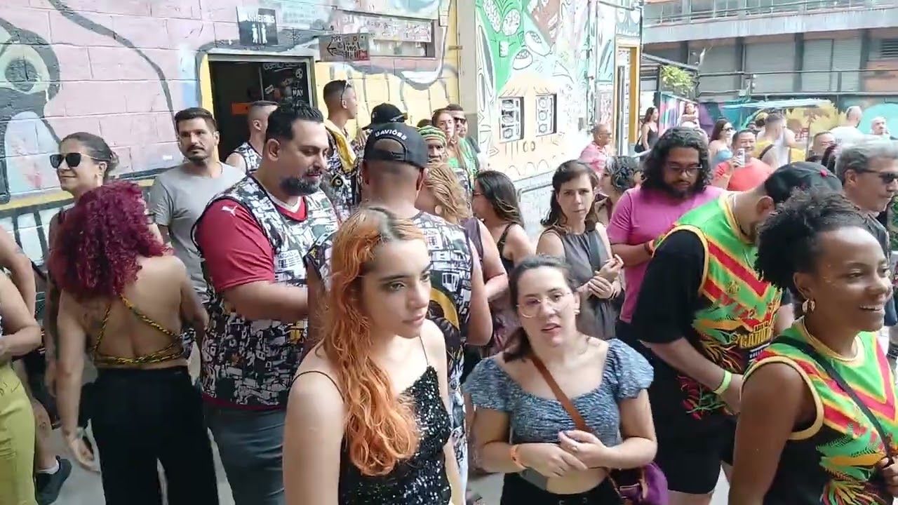 Carnaval Jamaicano na Cervejaria Tarantino com o Bloco SKAravana  ( vd 01) 17-01-26 