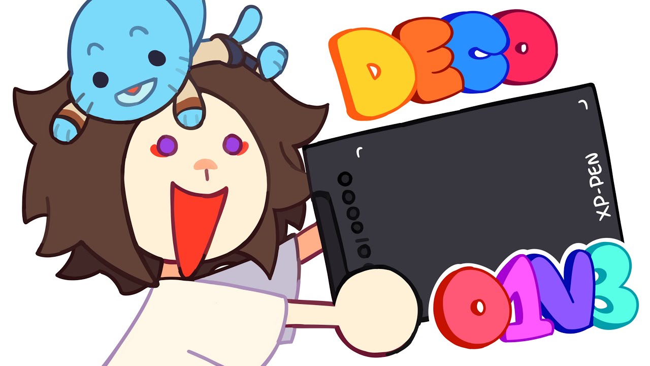 recebi uma mesa digitalizadora pra testar! — Deco 01V3, XP-PEN