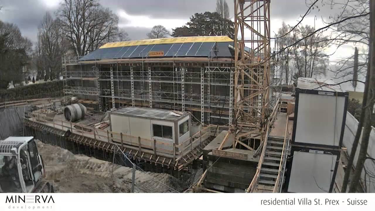 Time lapse residential Villa - Saint Prex - Suisse