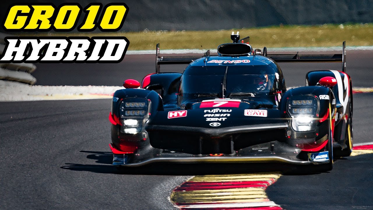 2025 Toyota GR010 Hybrid | Nice V6 flybys & Downshifts | Spa test