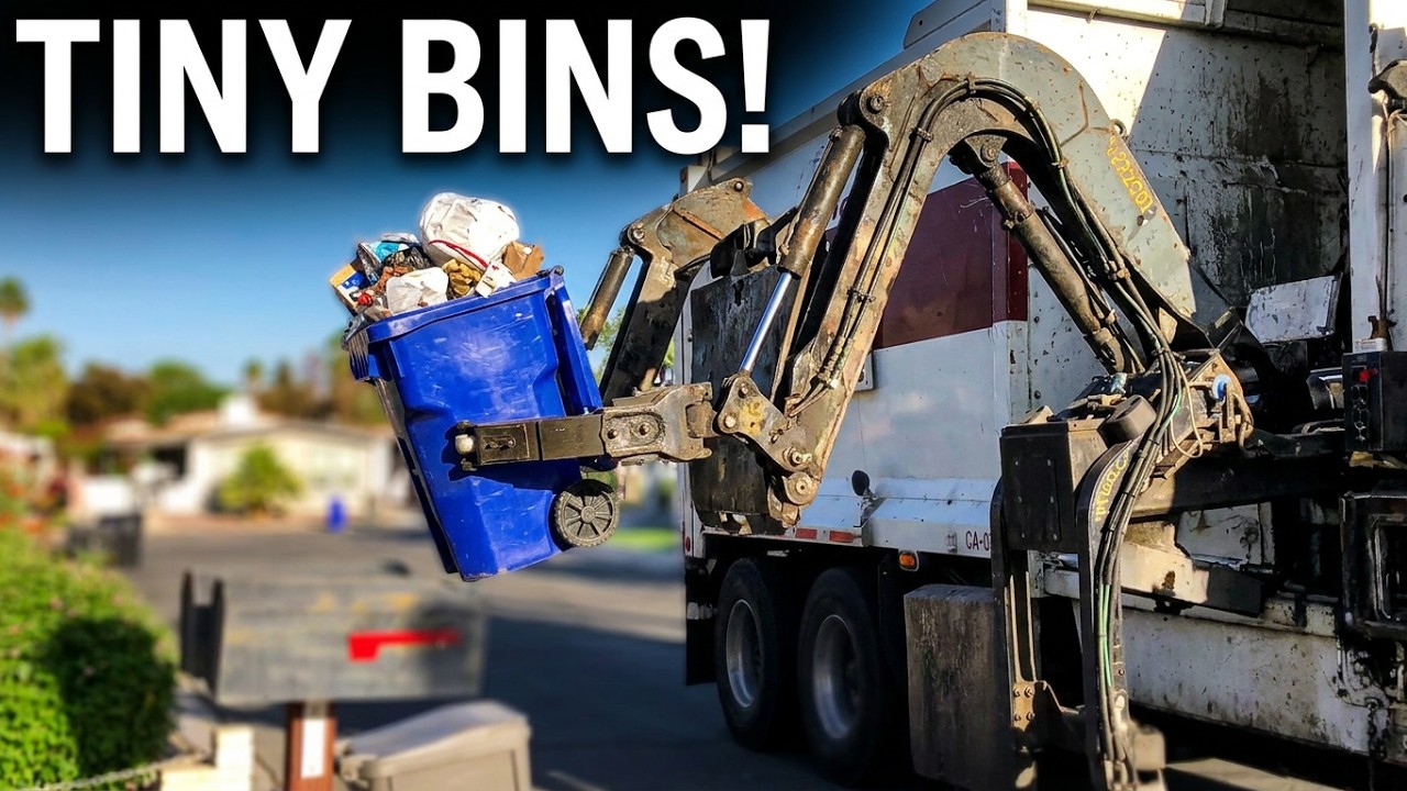 Waste Management Action: Why These Blue Bins Are So Hard to Dump