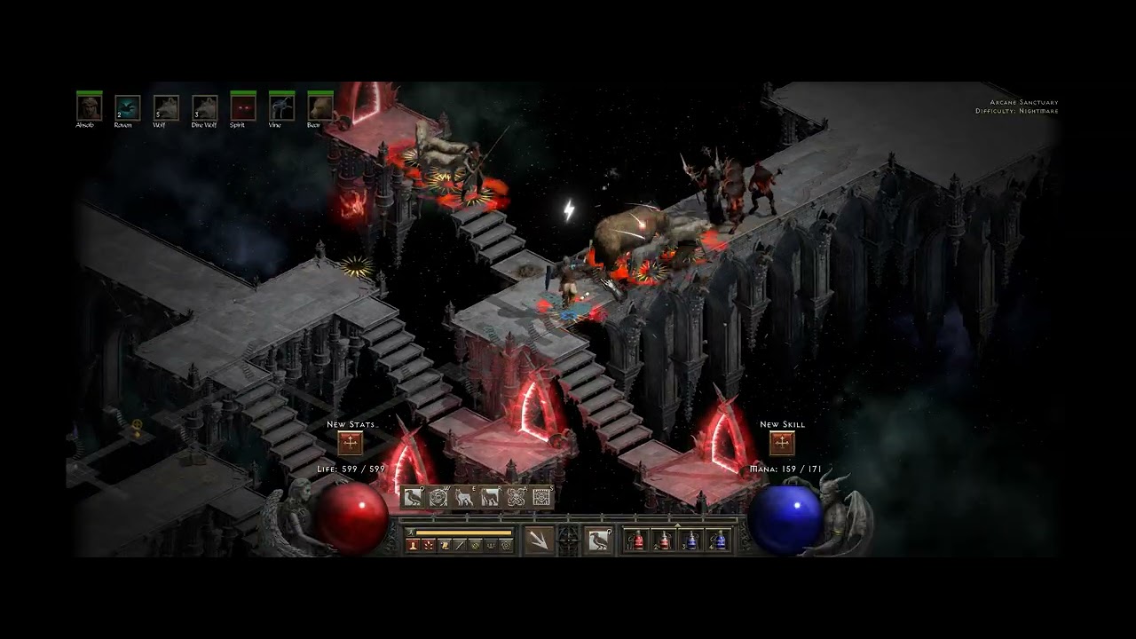 Diablo 2 Resurrected Druid Gameplay part 9 - Ultrawide 4K 60FPS No commentary