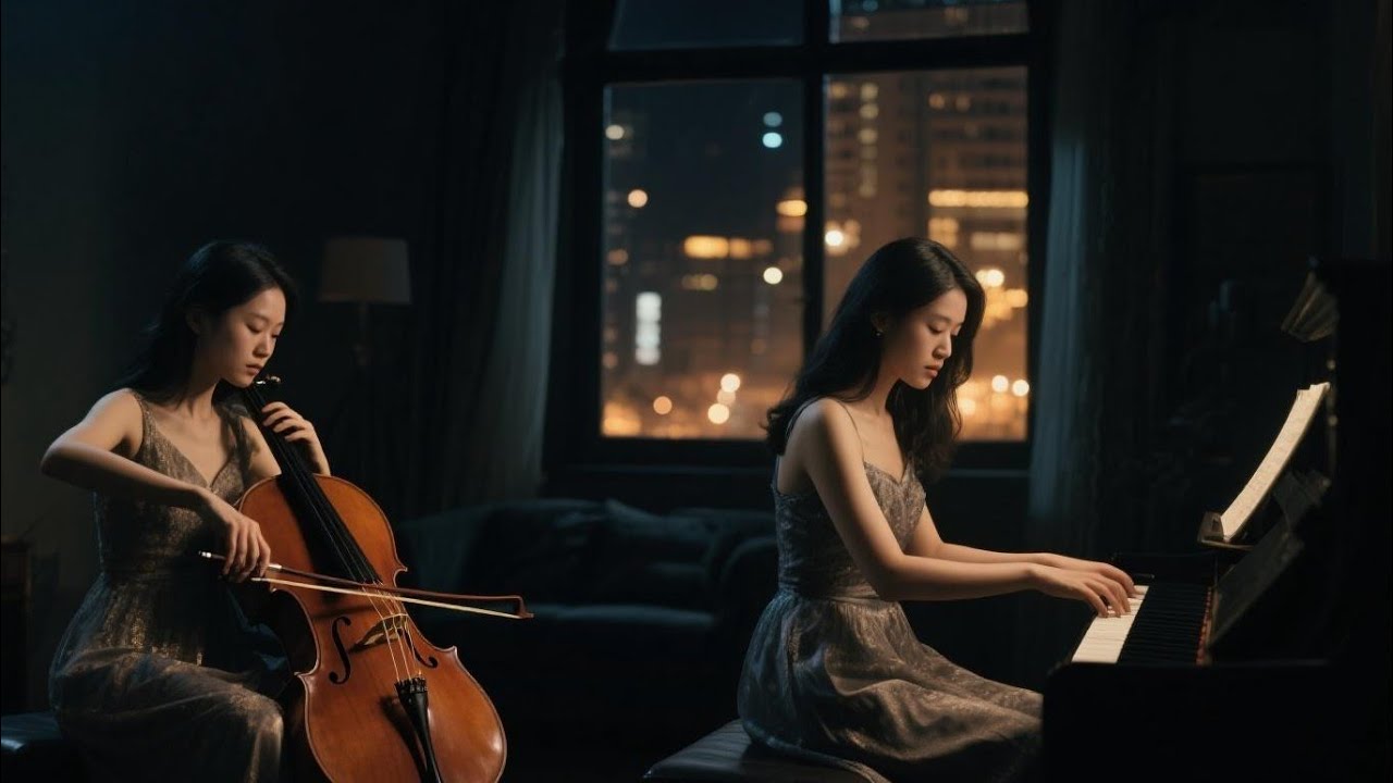 Night Serenity: Cello & Piano Music for Relaxation and Deep Sleep.