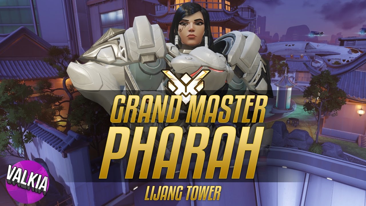 Grand Master Pharah - Lijang Tower [24.6K Damage / Boops & more] || Valkia
