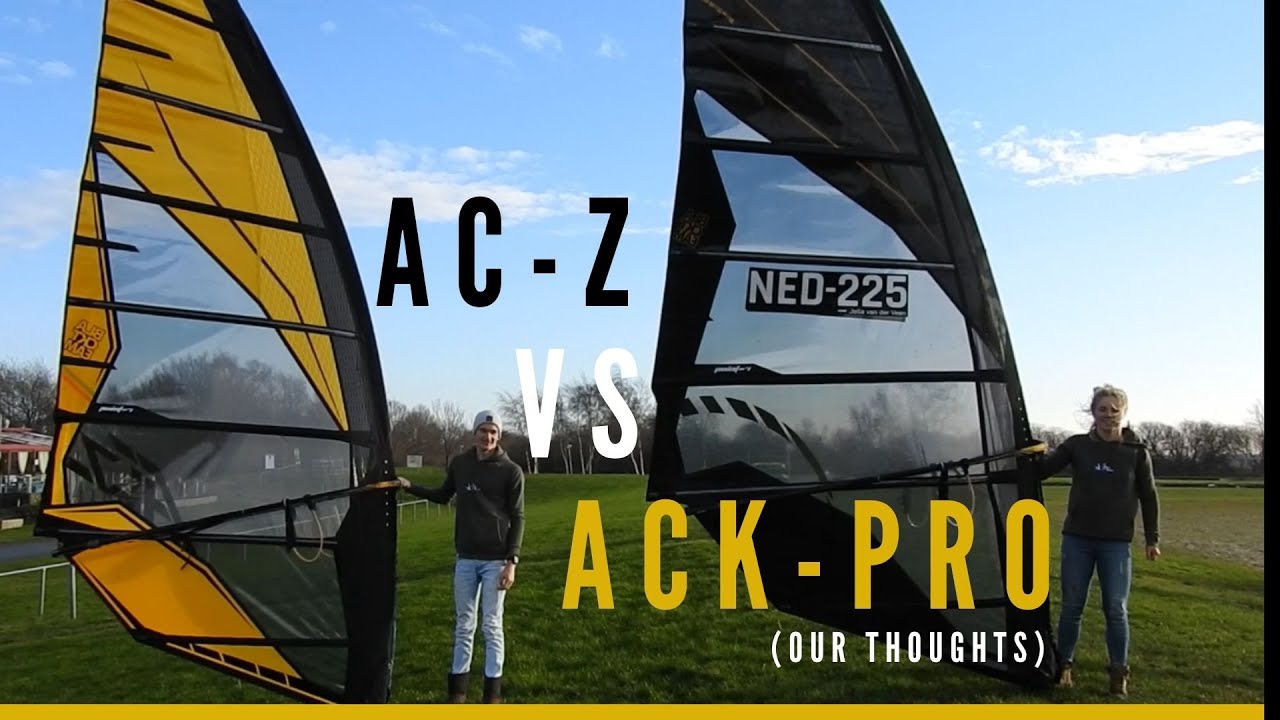 AC-Z vs ACK PRO sail comparison | Our thougts and experiences