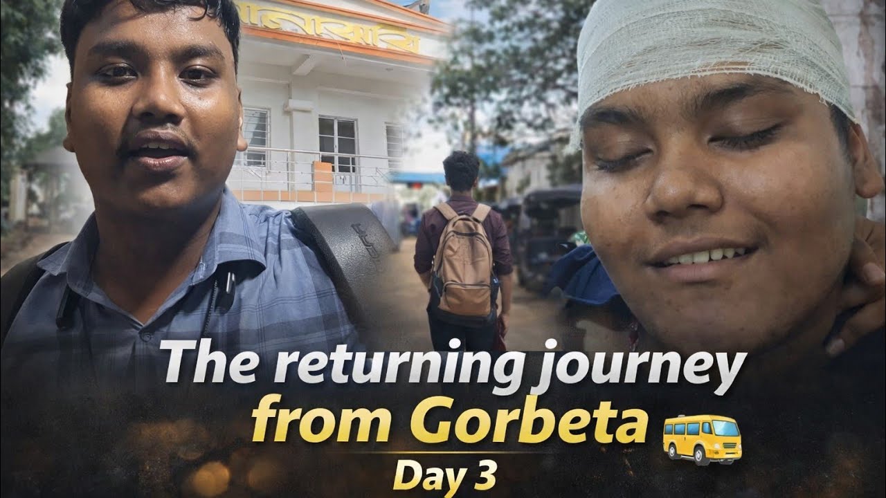 School Tour -  Gangani Gorbeta Day 3 | Returning Journey | End of a Beautiful Trip 🥰|#vlog #school