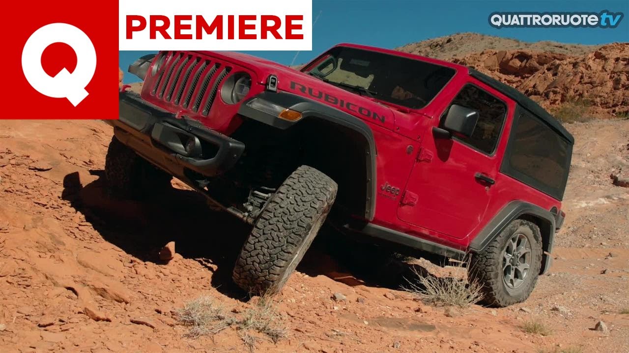 Jeep Wrangler Rubicon: fuoristrada estremo in Nevada!