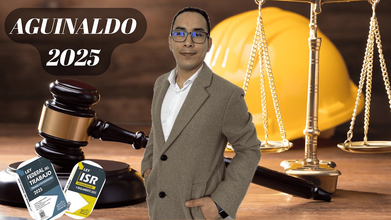 🎄💰 AGUINALDO 2025 (LFT, LISR, CONTPAQi) 🎄💰