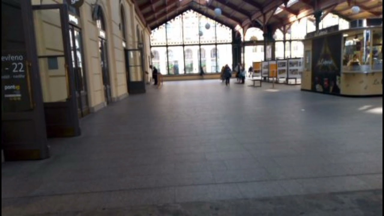 Staniční hlášení Praha Masarykovo nádraží