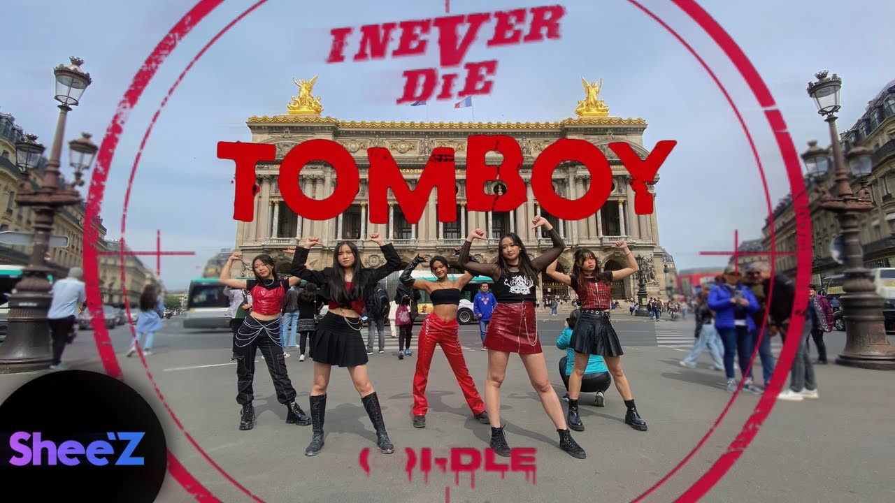 [KPOP IN PUBLIC PARIS] (G)I-DLE (여자)아이들 - 'Tomboy'  Dance Cover by SHEE'Z