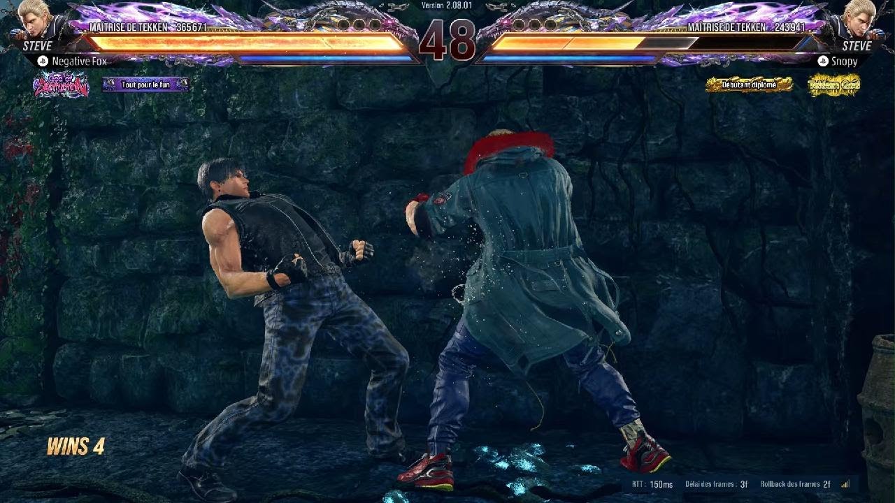 TEKKEN8_SuperBoy( STEVE )_Vs_Snopy( STEVE )_MIRROR_MATCH_Season2
