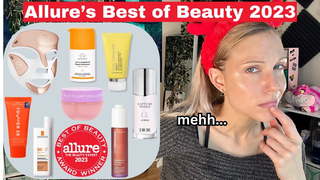 Critiquing Allure's Best Skincare 2023...