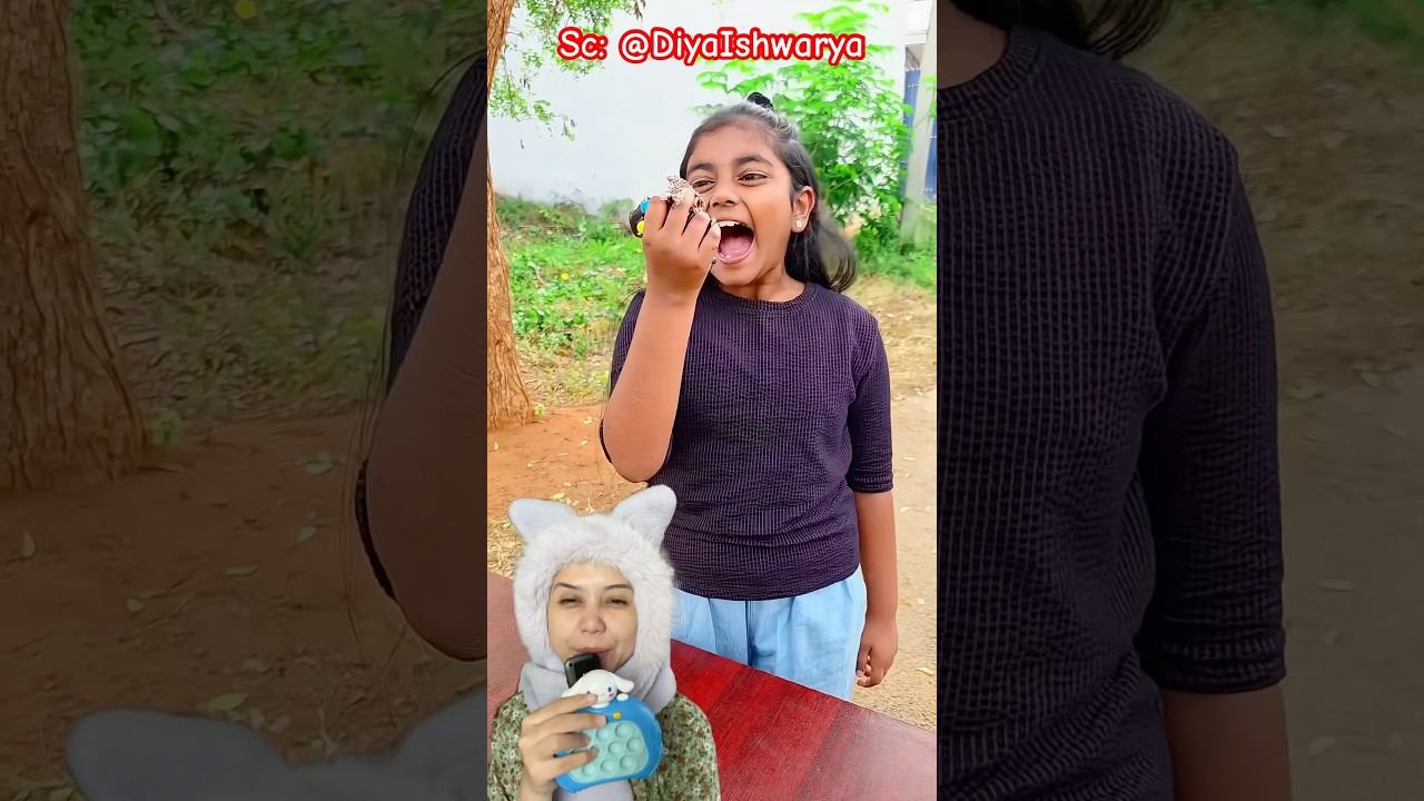 Makan kue⁉️ DiyaIshwarya