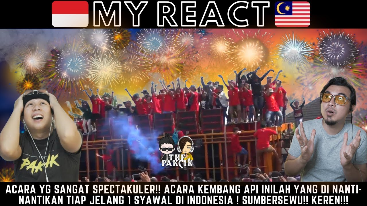SUNGGUH MERIAH FIREWORKS LEBARAN DI SUMBERSEWU 2019