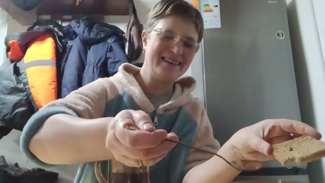 Мукбанг/Плов и чай с икрой. 