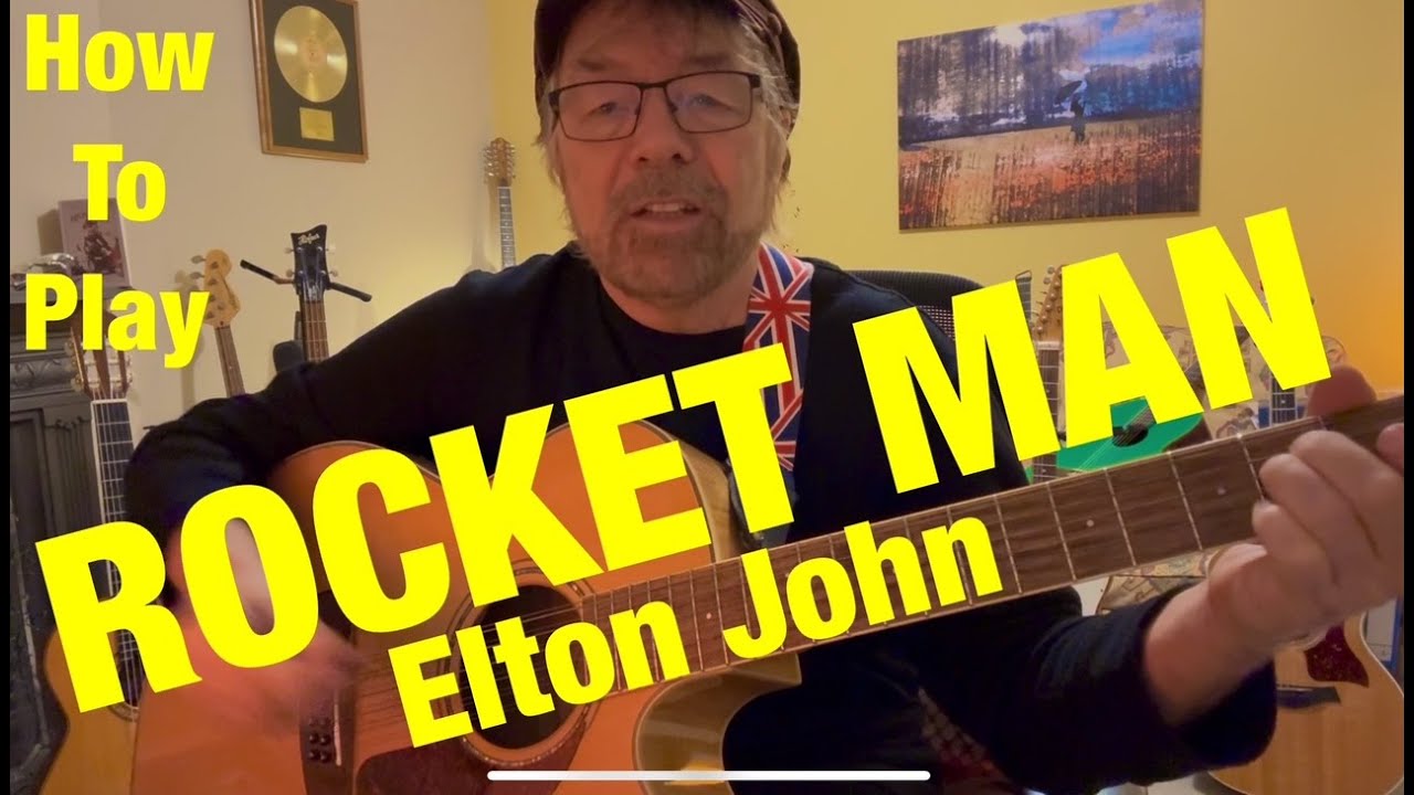 Как играть ROCKET MAN Элтона Джона (плюс бесплатные графики!)