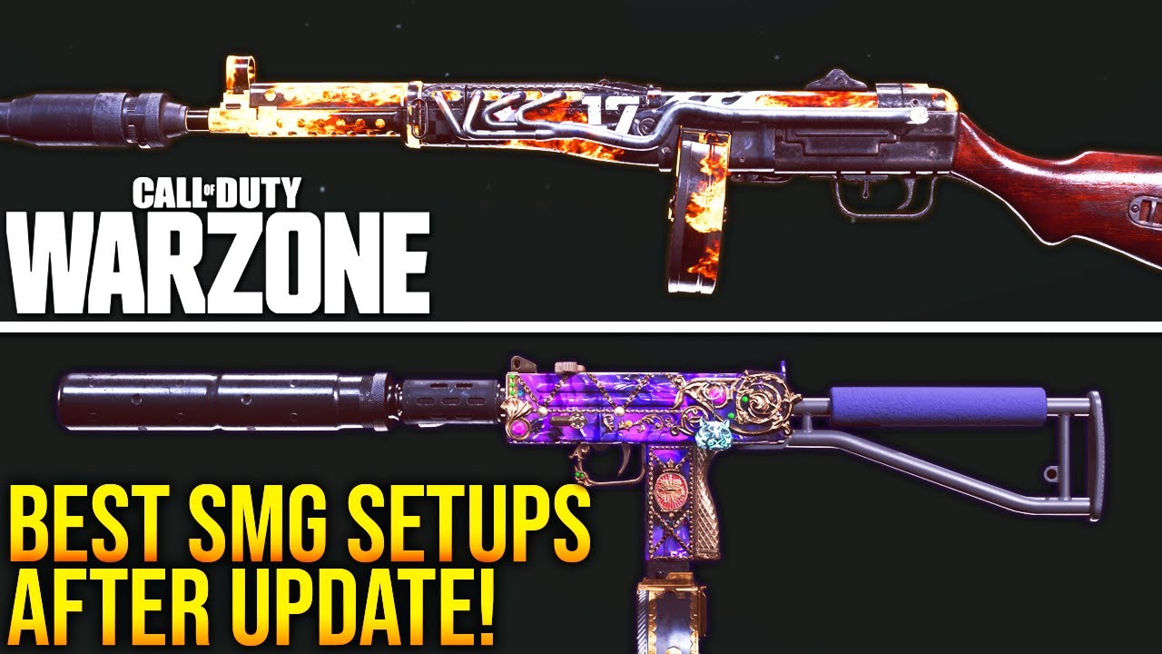 Call Of Duty WARZONE: TOP 5 BEST SMGS After The TUNING UPDATE! (WARZONE Best Loadouts)