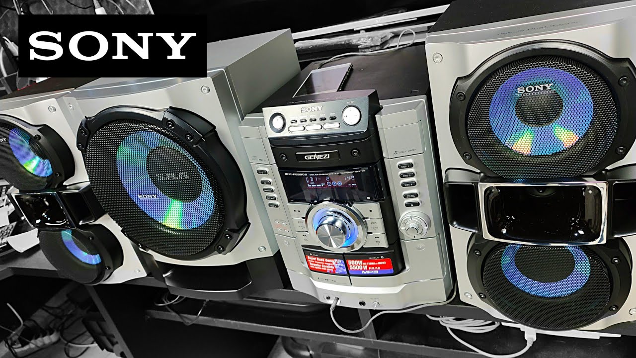 Unboxing ESPECIAL (desembalando) MHC-RG590S 