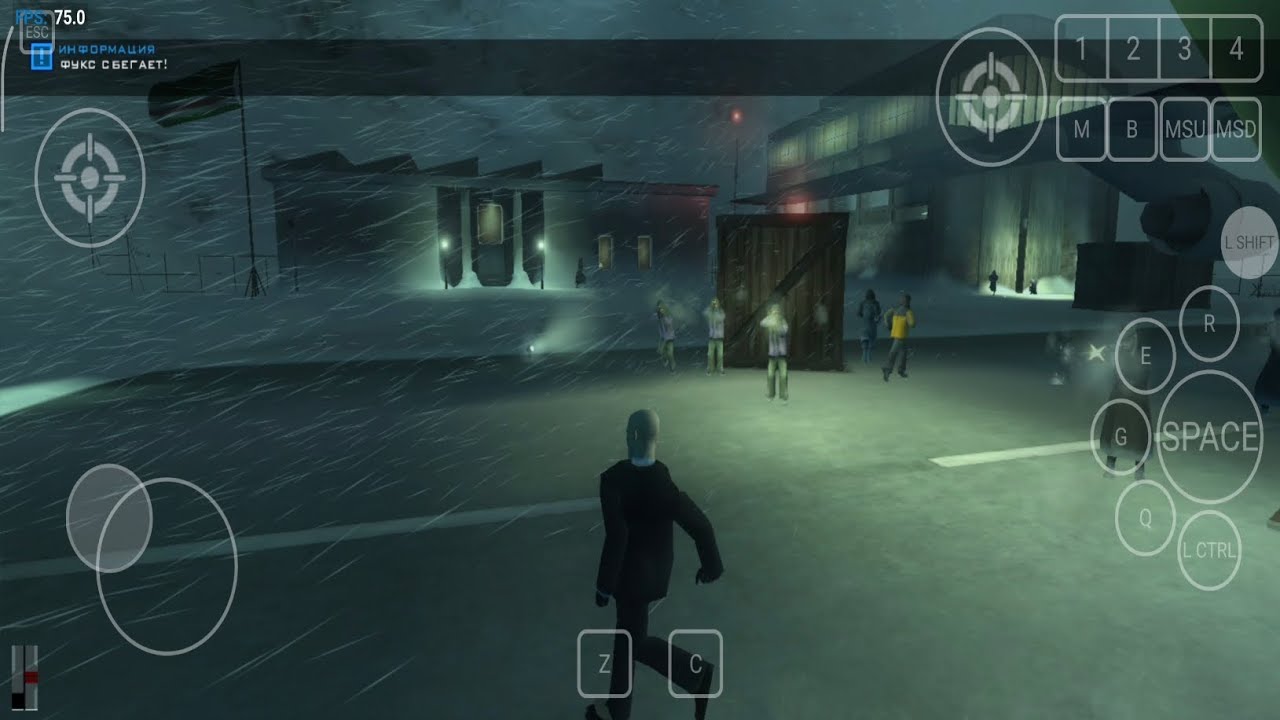 ЗАПУСТИЛ HITMAN CONTRACTS НА ТЕЛЕФОНЕ С МАКСИМАЛЬНЫМИ НАСТРОЙКАМИ В 2К!