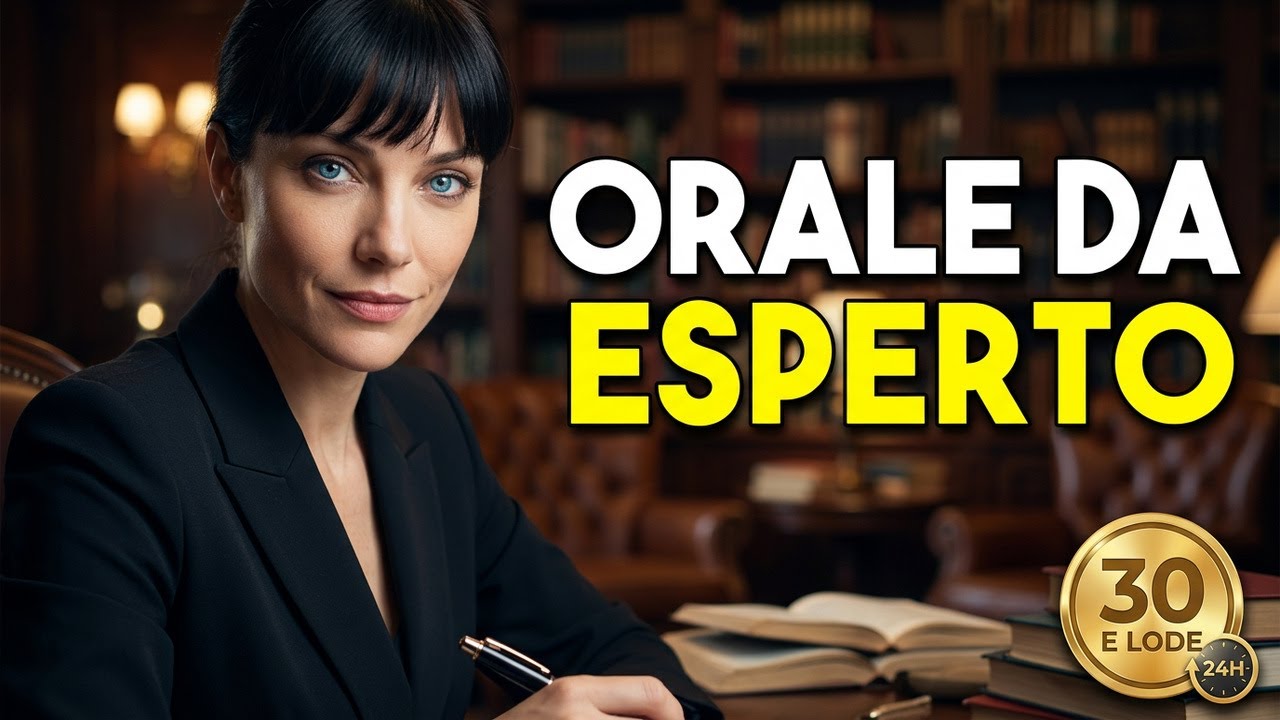 Rispondi alle domande dell'Esame Orale come un Esperto in 24 Ore