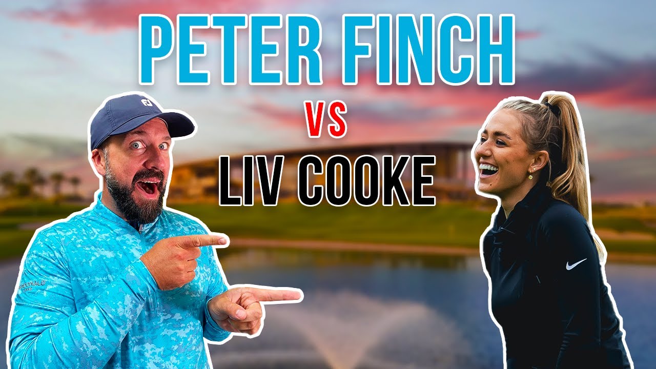 PETER FINCH VS LIV COOKE DEBUT ⛳️ 🔥