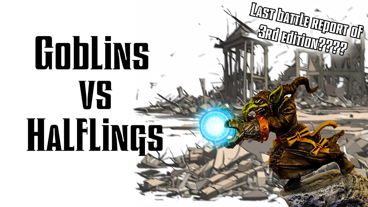 The LAST battle of THIRD edition - Kings of War: Goblins vs Halflings (63)