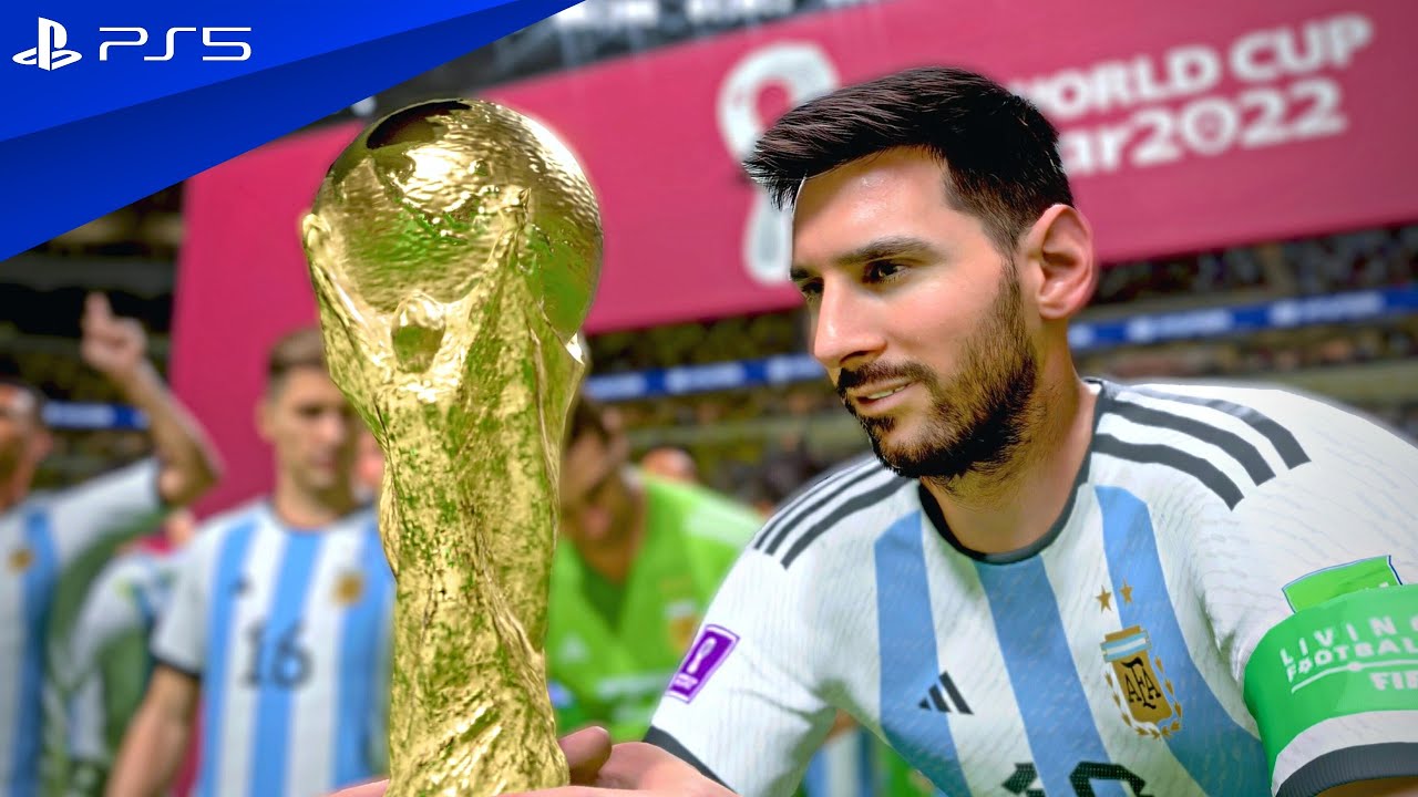 FIFA 23 &mdash; Аргентина против Бразилии &mdash; финальный матч чемпионата мира 2022 года | PS5&trade; [4K60]