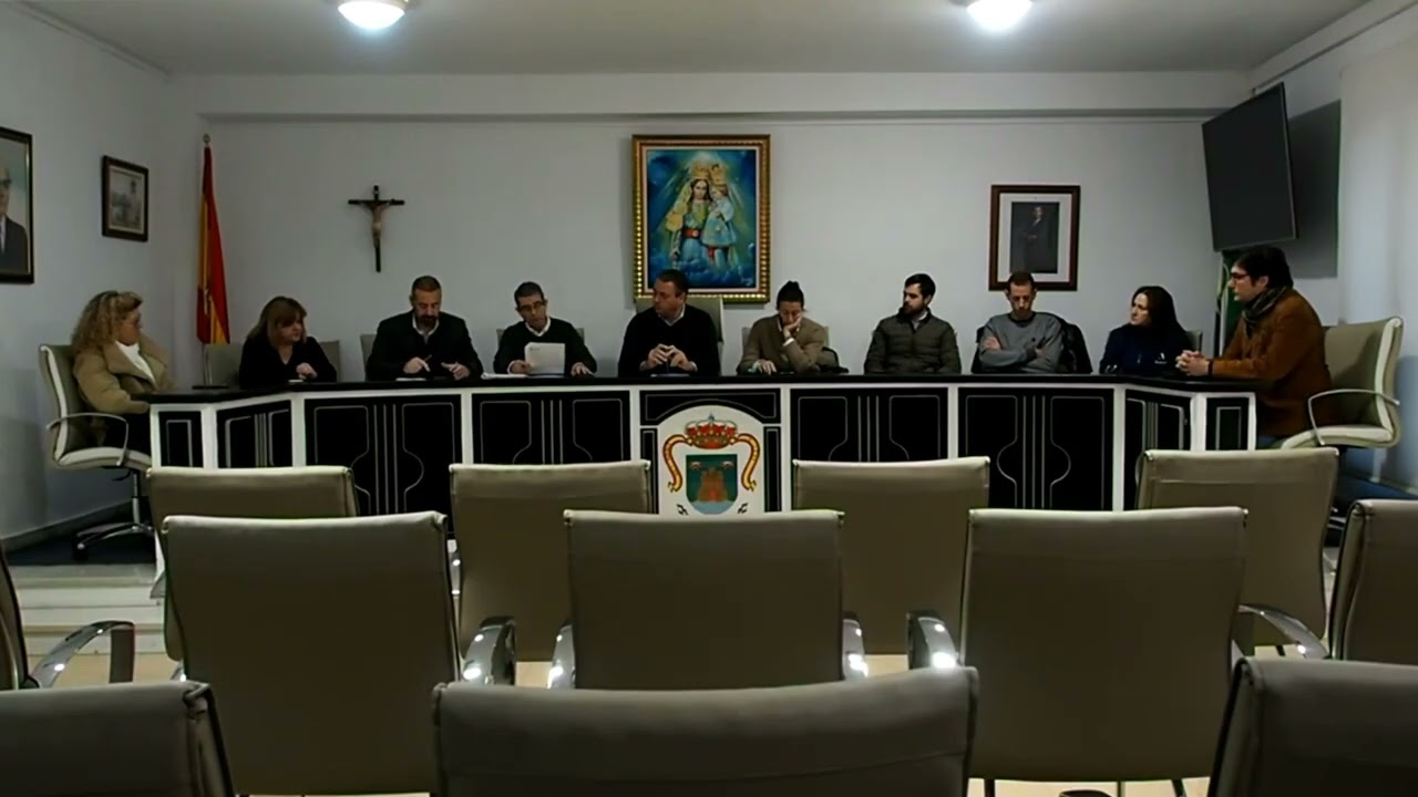 Pleno Ordinario del Ayuntamiento de Tíjola de 30 de Diciembre de 2025.