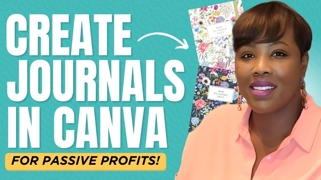 How to Create a Journal in Canva to Sell - Quick and EASY Tutorial