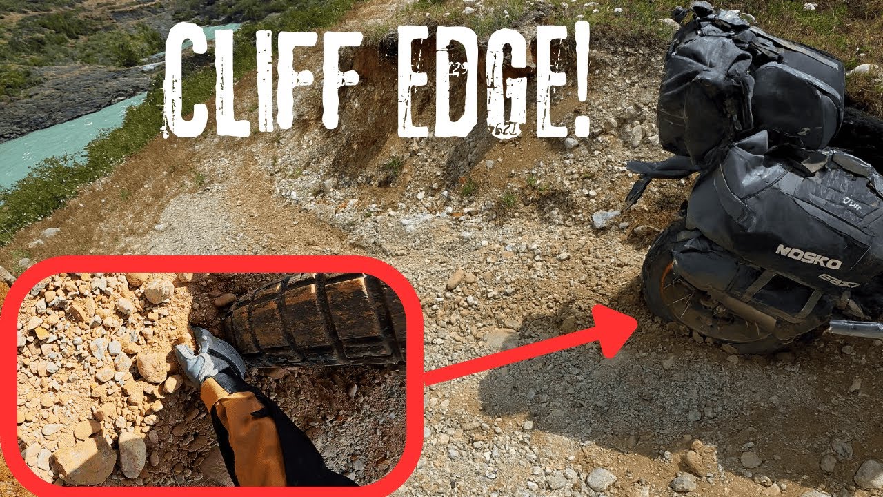 I BEACHED My Kove 800X on a CLIFF EDGE! | Riding to Villa O&rsquo;Higgins | EP27