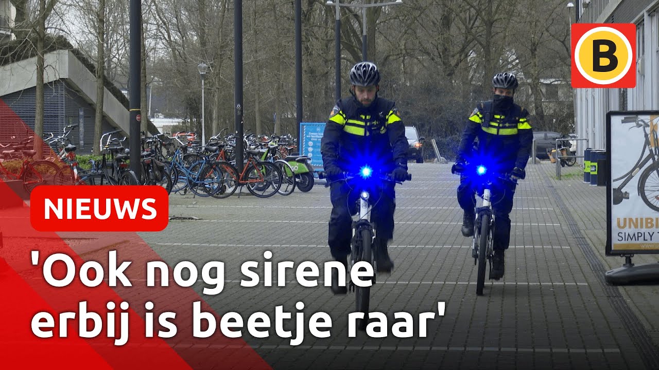 Geen 1 aprilgrap: fietsagenten krijgen een blauw zwaailicht | Omroep Brabant