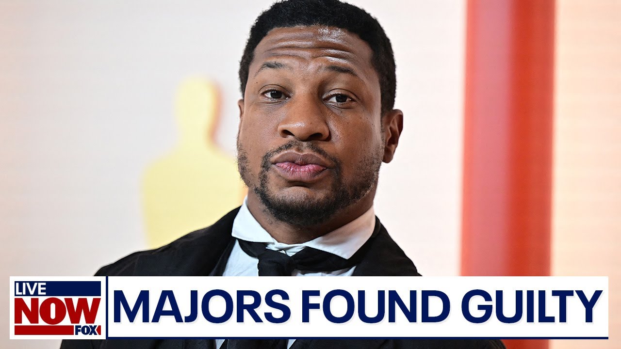 Jonathan Majors guilty of assault and harassment, Marvel Studios drops actor | LiveNOW from FOX