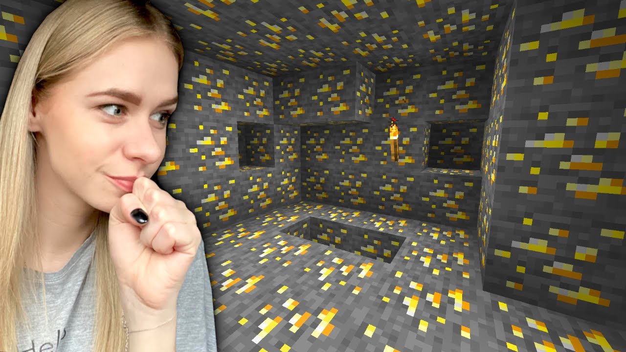 Znalazałam KOPALNIĘ ZŁOTA w Minecraft!