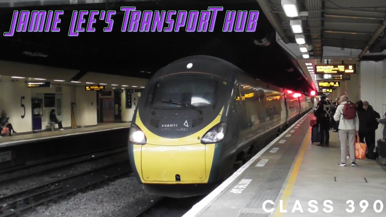 A high speed ride on a Avanti West Coast class 390 (Stafford to Crewe)