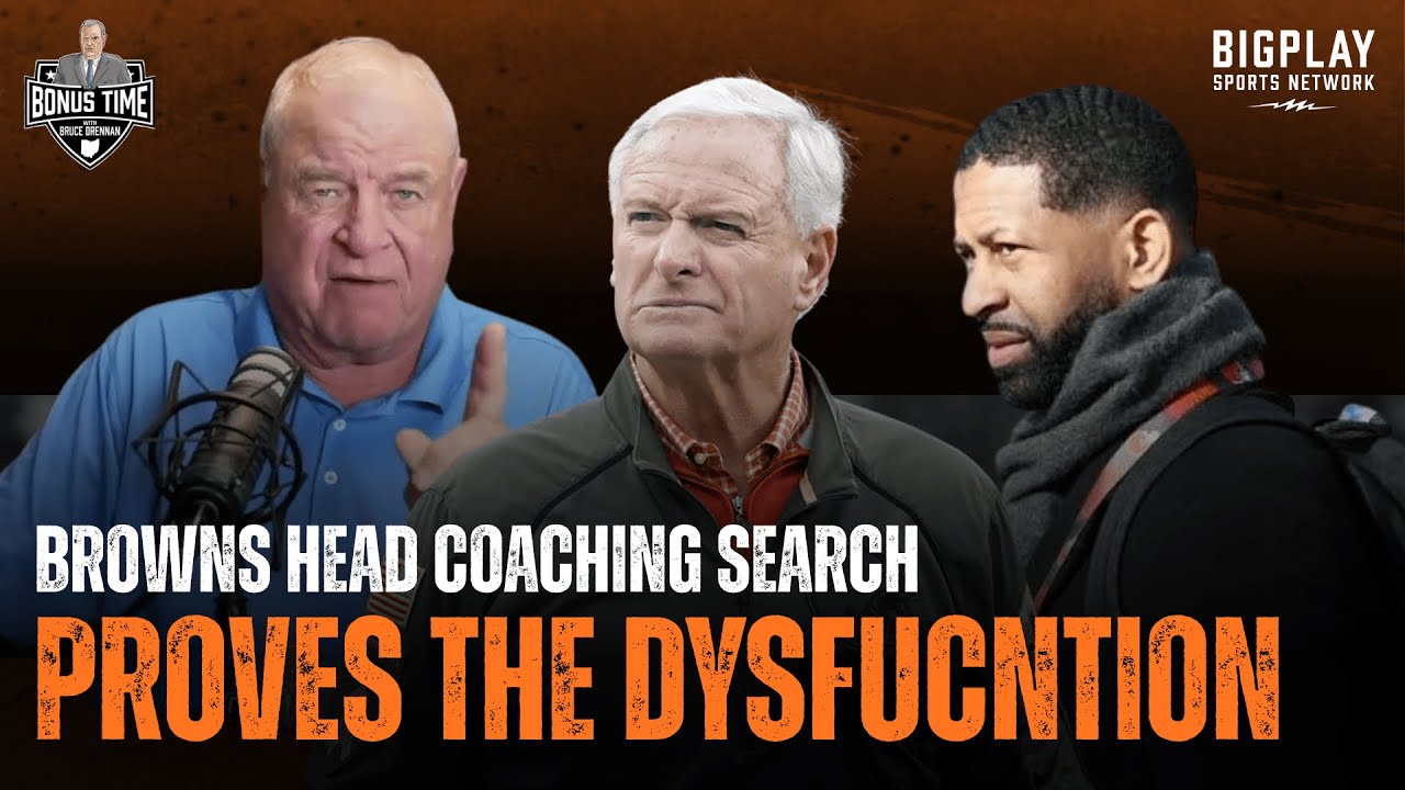 The Cleveland Browns Coaching Search Exposes COMPLETE Franchise Dysfunction | Bruce Drennan Show
