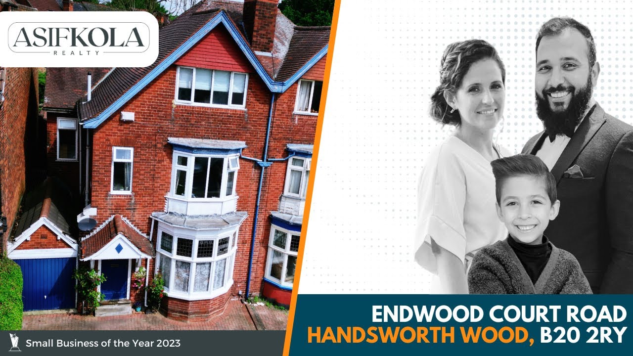 Semi-Detached Home in Handsworth Wood. Welcome to Endwood Court Road.