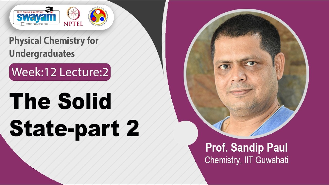 Lec-49: The Solid State-part 2