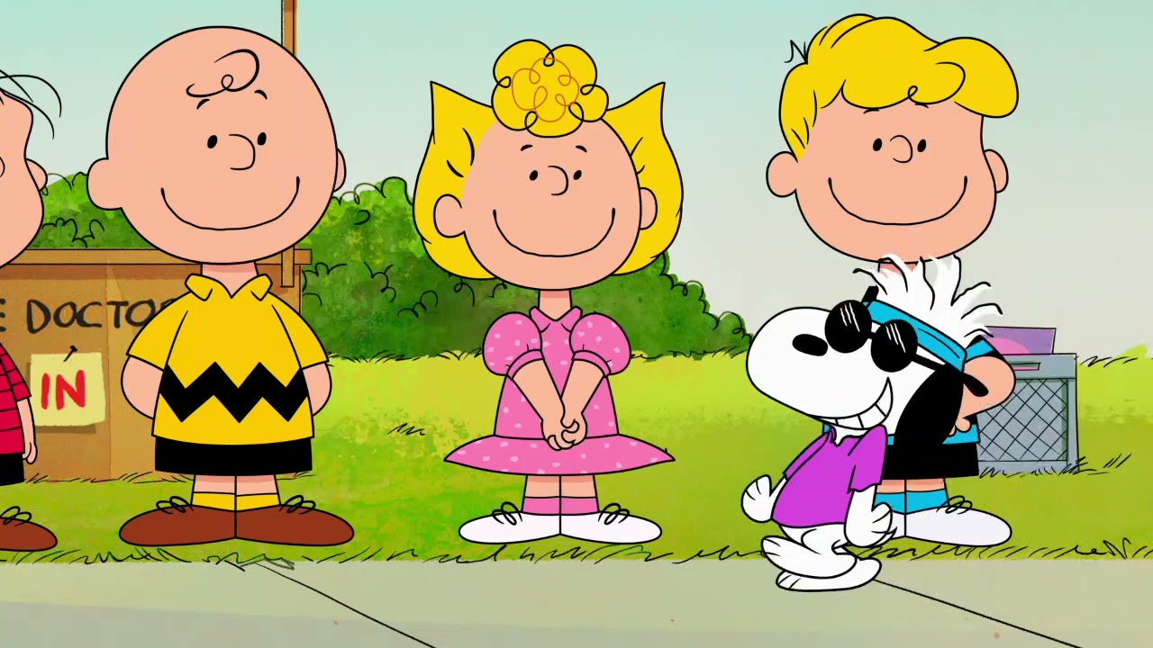 Lucy & snoopy dance off